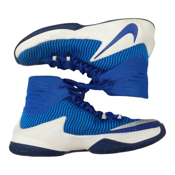 Nike Zoom Clear Out TB Basketball Shoes Mens Size 7 Royal Blue Court 844372-444 main image 12